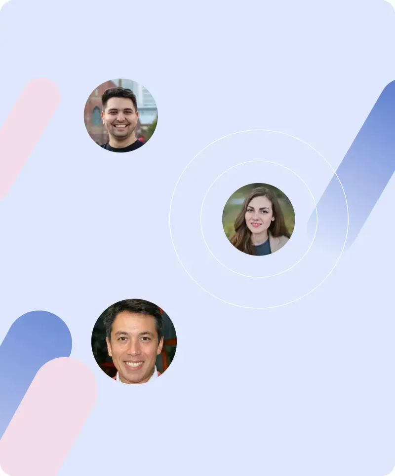 L'application Muzzo : les premiers candidats identifiés par les chasseurs de tête.
